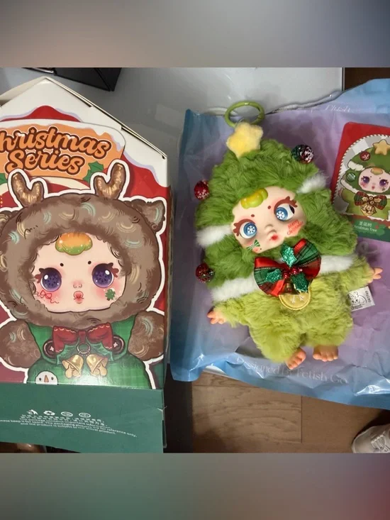 Christmas Series of Ornament Plush Dolls with Collector Cards - Picture 6 of 6